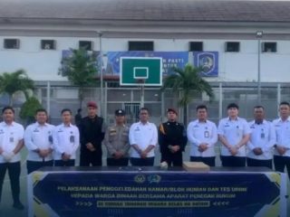 Rutan Batam Gelar Razia Gabungan Bersama APH untuk Cegah Peredaran Barang Terlarang