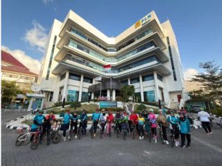 PLN Batam dan BFB Gowes Bersama Kampanyekan Gaya Hidup Sehat