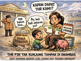 THR P3K Anambas Belum Cair Jelang Idulfitri, Ujian Prioritas Anggaran dan Kepastian Hak Pegawai
