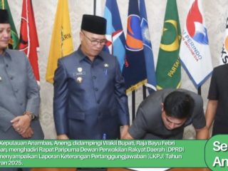 Bupati Aneng Sampaikan LKPJ 2025 di DPRD, Tegaskan Komitmen Transparansi dan Pembangunan Kepulauan Anambas