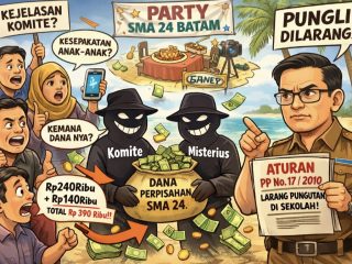 Biaya Perpisahan Kelas XII di SMAN 24 Batam Capai Rp390 Ribu