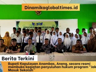 BUPATI ANAMBAS BUKA PROGRAM JAKSA MASUK SEKOLAH, TEKANKAN PENCEGAHAN BULLYING