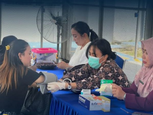 Memperingati HBP ke-62, Rutan Batam Gelar Pemeriksaan Kesehatan Gratis bagi Pengunjung