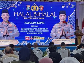 Kapolda Kepri Bangun Sinergi Kuat Bersama Driver Online dan Buruh