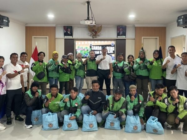 Canda dan Kepedulian, Rutan Batam Rangkul Ojol Lewat Coffee Morning dan Baksos