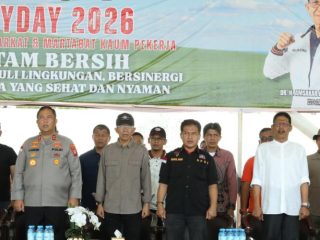 Pimpinan dan Anggota DPRD Kota Batam Hadiri May Day 2026, Apresiasi Aksi Pekerja dan Gerakan Batam Bersih