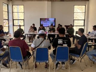 Awali Tugas di Anambas, Kajari Sigit Sugiarto Gelar Coffee Morning bersama Insan Pers