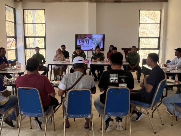 Awali Tugas di Anambas, Kajari Sigit Sugiarto Gelar Coffee Morning bersama Insan Pers