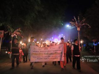 PT TIMAH Dukung Semarak Tahun Baru Islam di Kundur Barat Lewat Doa Bersama, Pawai Obor dan Khataman Massal
