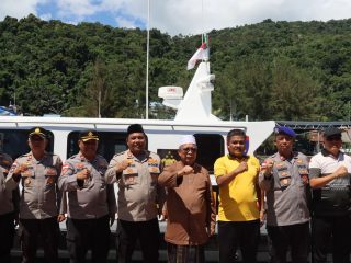 Wujud Kepedulian Kapolda Kepri, Kapal Patroli Baru Hadir Jaga Perairan Anambas