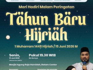 Ustaz Abdil Muhadir dan Veve Zulfikar Bakal Meriahkan Tablig Akbar Tahun Baru Islam di Batam