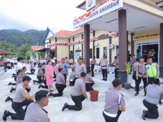 Kenaikan Pangkat 23 Personel Polres Kepulauan Anambas Jadi Motivasi