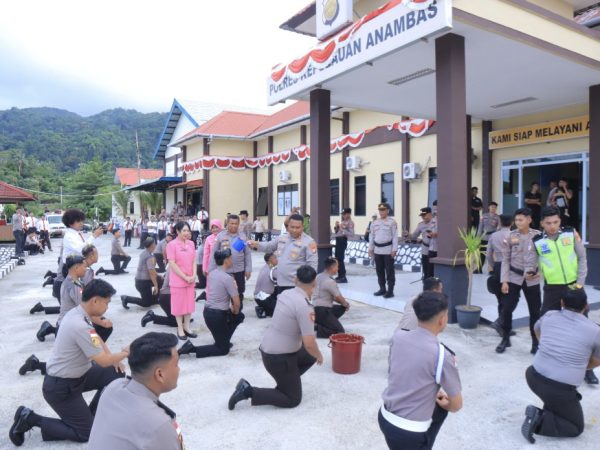 Kenaikan Pangkat 23 Personel Polres Kepulauan Anambas Jadi Motivasi