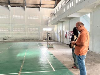 Sambut Porprov, KONI Kepulauan Anambas Tinjau Kesiapan Sejumlah Venue Olahraga