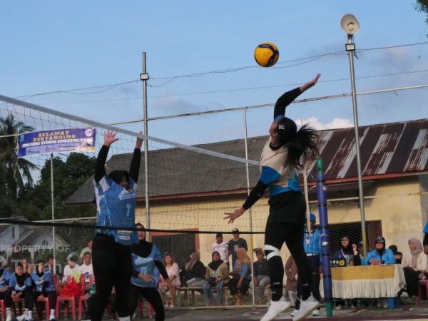PT TIMAH Dukung Turnamen Bola Voli Putri Kades Cup I Desa Terong, Bangkitkan Semangat Olahraga Masyarakat