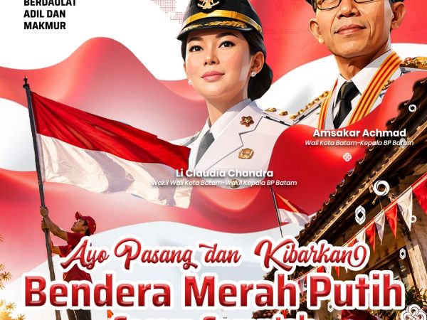 Meriahkan HUT Ke-81 RI, Kibarkan Merah Putih!