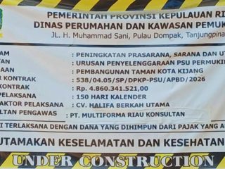 DPD Akpersi Kepri Desak DPRD Gunakan Fungsi Pengawasan Terkait Lahan Proyek Taman Kota Kijang