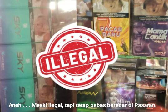 Semboyan "Gempur Rokok Ilegal" di Kepri Terkesan Hanya Isapan Jempol, Peredaran Justru Menguasai Pasar