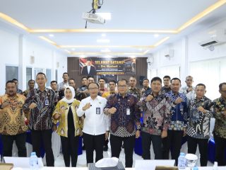 Direktur Pembinaan Narapidana dan Anak Binaan Berikan Pengarahan kepada Jajaran Pemasyarakatan Kepulauan Riau di Lapas Batam