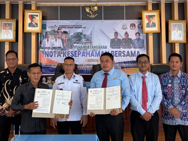 Sinergi untuk Kepastian Hukum, Kejari Anambas Resmi Jalin MoU dengan Pemkab, KPU dan Bawaslu