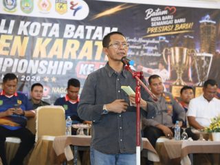 Wali Kota Batam Open Karate Championship II, Amsakar Dorong Pembinaan Atlet melalui Kompetisi Berkelanjutan