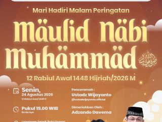 Maulid Nabi 1448 H, Pemko Batam Hadirkan Ustaz Wijayanto