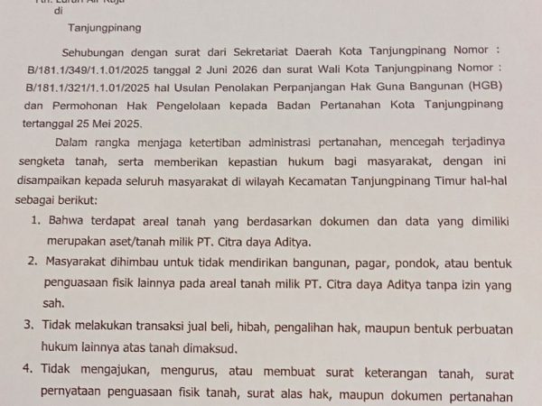 Miris! Ketua RT/RW Kampung Nusantara Km 15 Dilarang Terbitkan Rekomendasi, Warga Ber-KTP Resmi Malah Terhambat Hak Administratifnya