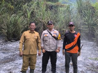 Kades Mampok Imbau Warga Waspadai Ancaman Karhutla