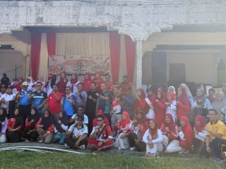 Semangat Kemerdekaan Mulai Bergelora, Kecamatan Siantan Awali HUT RI ke-81 dengan Goro Merah Putih