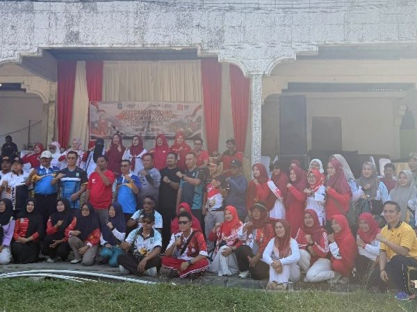 Semangat Kemerdekaan Mulai Bergelora, Kecamatan Siantan Awali HUT RI ke-81 dengan Goro Merah Putih