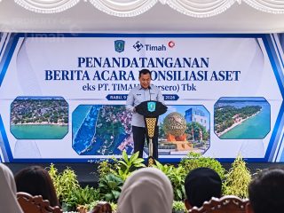 PT TIMAH Serahkan Aset Tanjung Pendam, Pemkab Belitung Siapkan Wajah Baru Kawasan Wisata