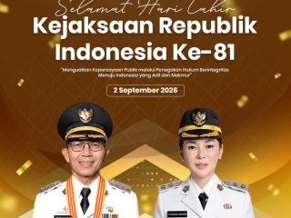 Selamat Hari Lahir ke-81 Kejaksaan Republik Indonesia