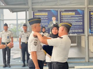 Apresiasi atas Pengabdian, Petugas Rutan Batam Raih Kenaikan Pangkat