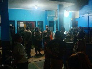 Polres Anambas dan Lanal Tarempa Bersinergi Jaga Kondusivitas di Kantor PLN