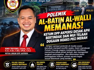 Ketum AKPERSI Minta Dugaan Provokasi di Padepokan Al-Batin Al-Walli Diusut Secara Profesional