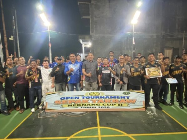 Sekda Anambas Sahtiar Resmi Tutup Turnamen Sepak Takraw Neknang Cup II 2026