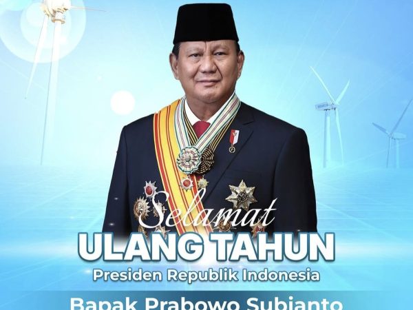 PLN Batam Ucapkan Selamat HUT ke-75 Presiden Prabowo Subianto